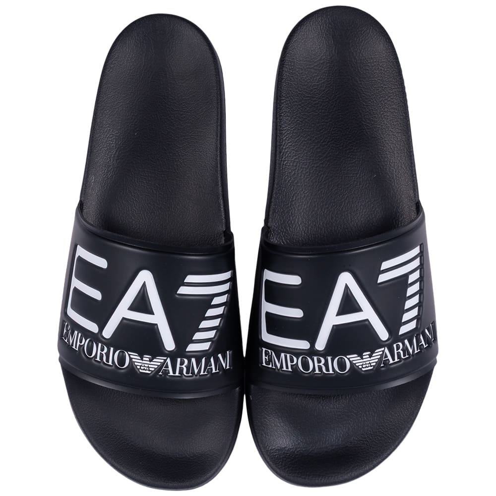 Emporio Armani EA7 Μαύρα Slides - 7X000108AF15118
