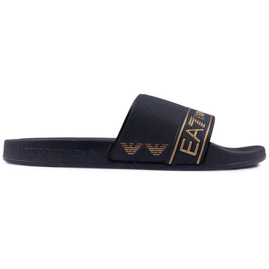 Emporio Armani EA7 Μαύρα Slides - 7X000110AF15128