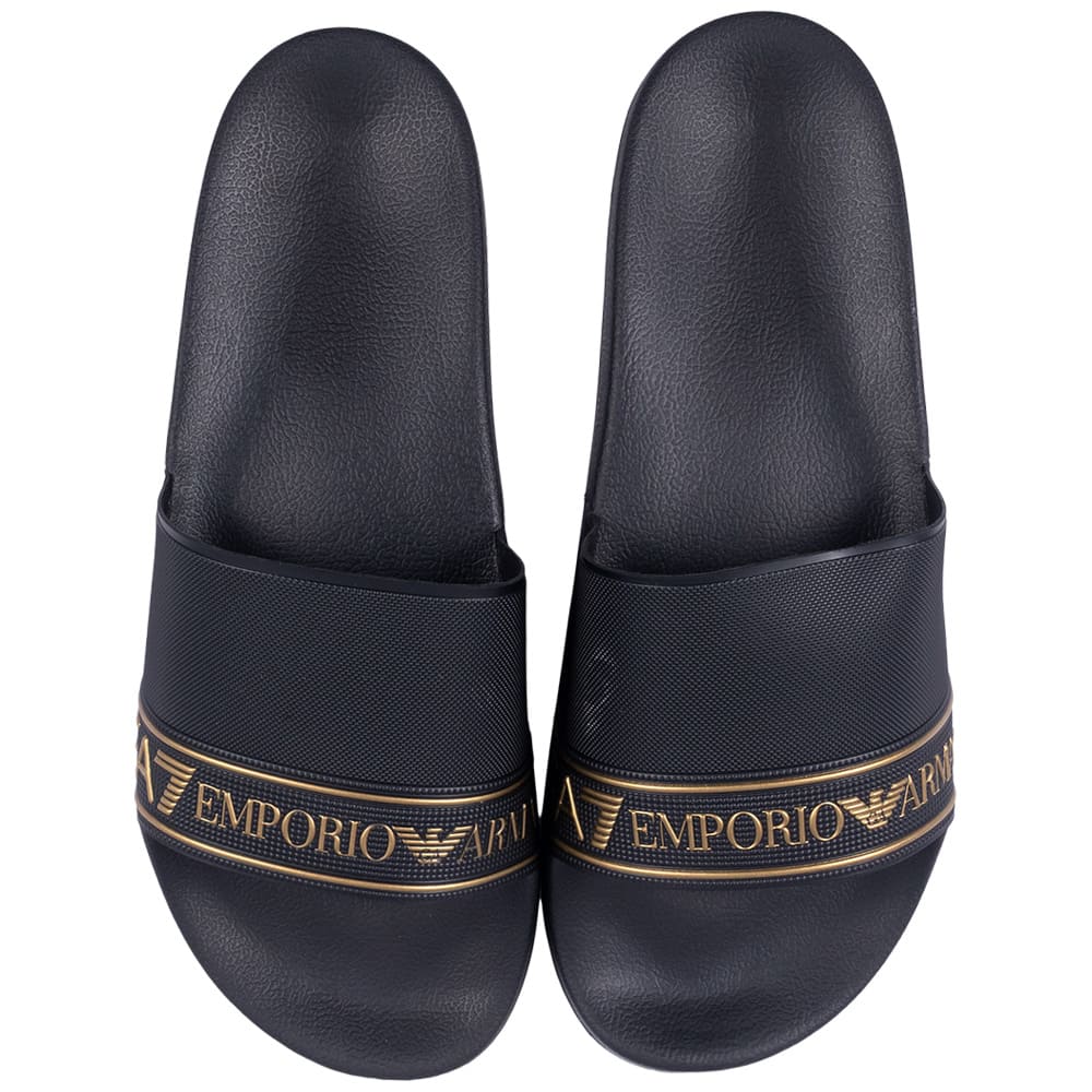 Emporio Armani EA7 Μαύρα Slides - 7X000110AF15128