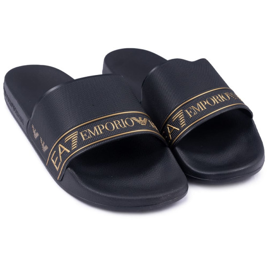 Emporio Armani EA7 Μαύρα Slides - 7X000110AF15128