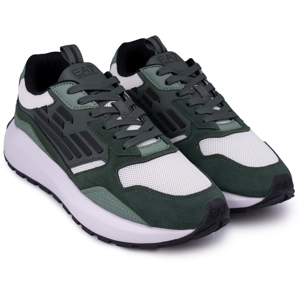 Emporio Armani EA7 Πράσινα Sneakers - 7X000657AF23110