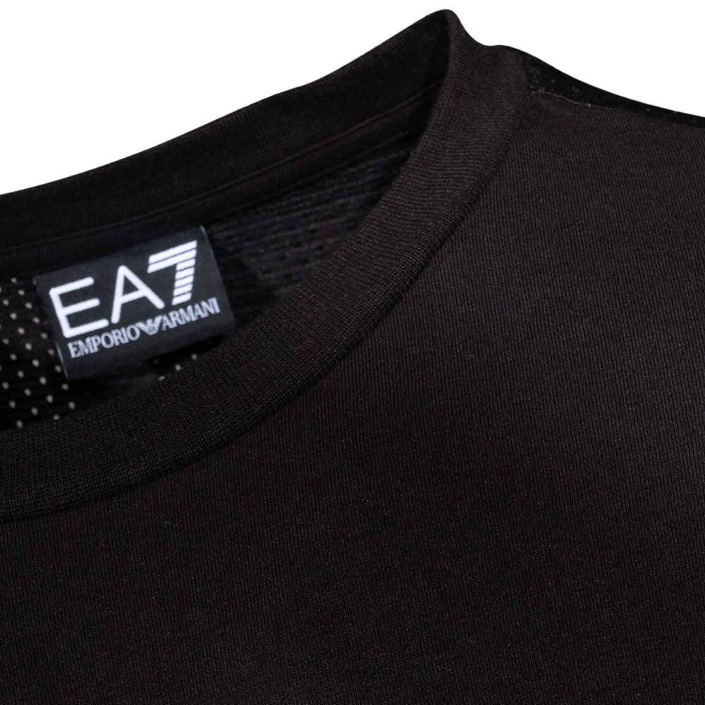 Emporio Armani EA7 Μαύρο T-shirt C Neck - 7M000124AF13956