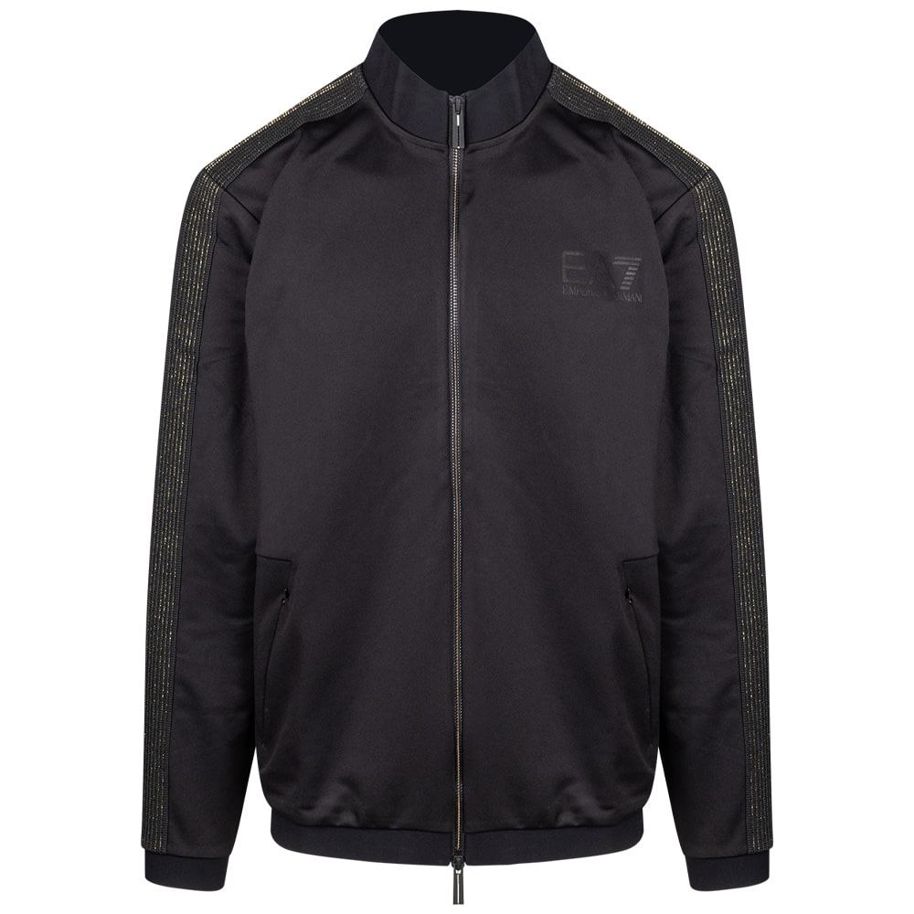 Emporio Armani EA7 Μαύρη Ζακέτα High Neck - 7M000307AF13526