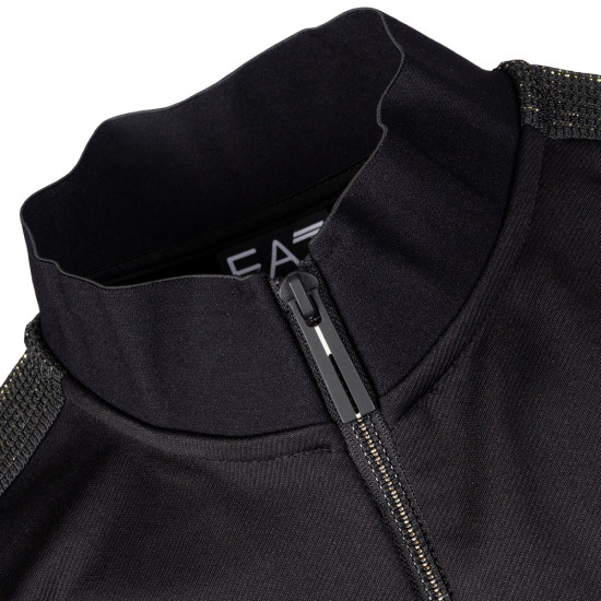 Emporio Armani EA7 Μαύρη Ζακέτα High Neck - 7M000307AF13526
