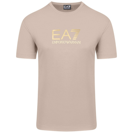 Emporio Armnani EA7 Μπεζ T-shirt C Νeck - 7M000667AF13739