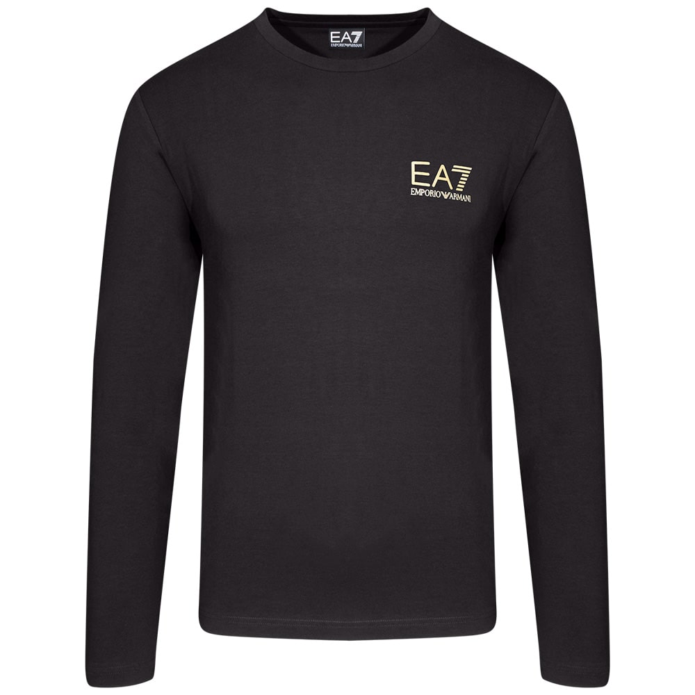 Emporio Armani EA7 Μαύρο Μπλούζα C Neck - 7M000668AF13739