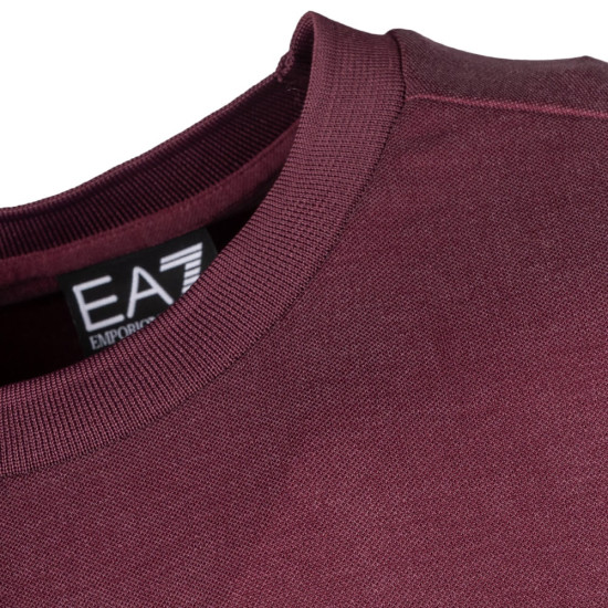 Emporio Armani EA7 Μπορντό T-shirt C Neck - 7M000756AF13862