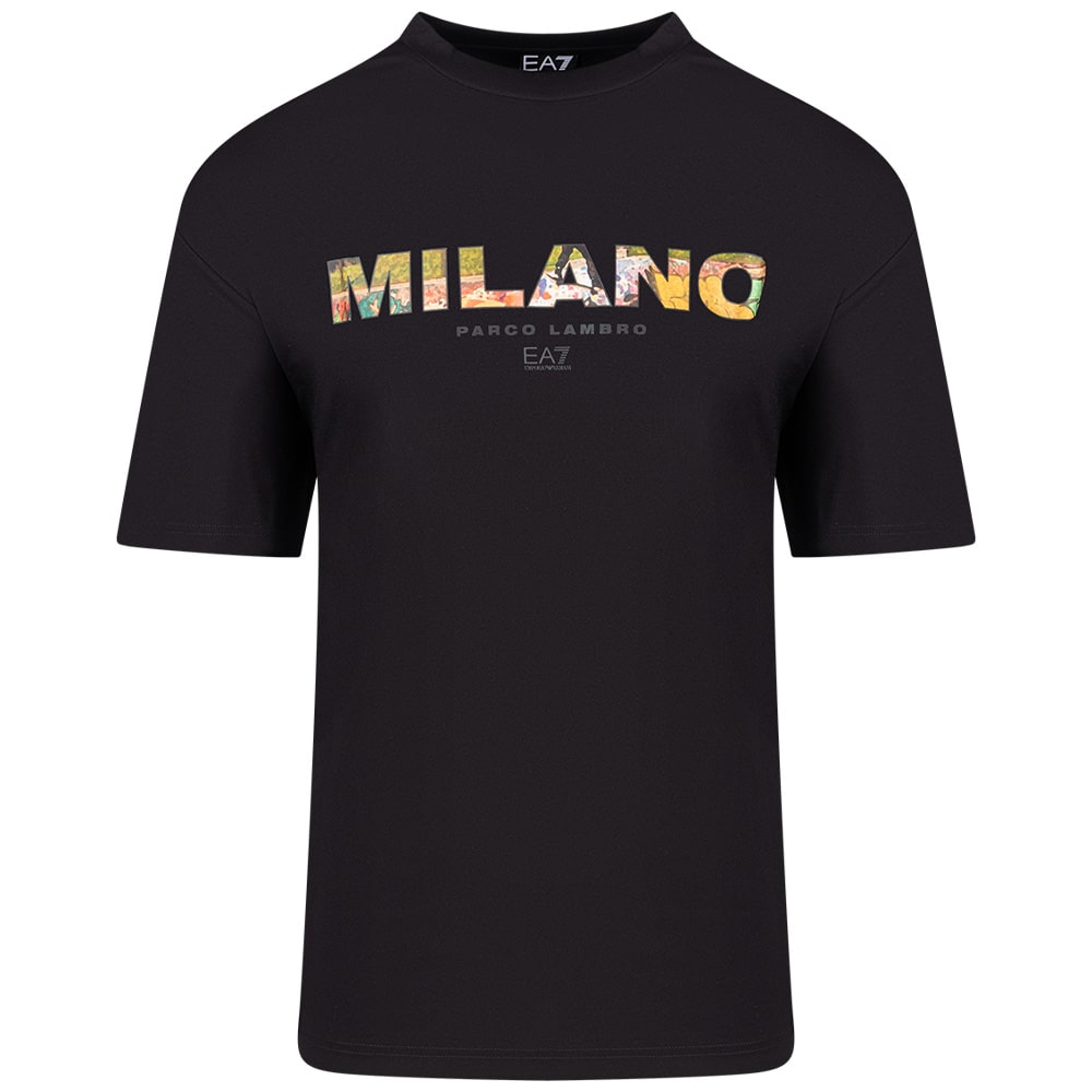 Emporio Armani EA7 Μαύρο T-shirt C Neck - 7M000768AF16724