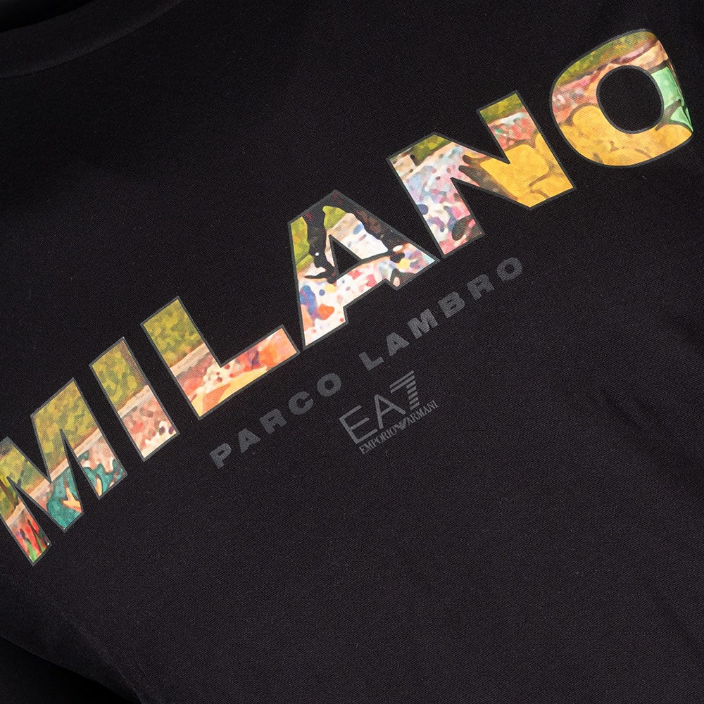 Emporio Armani EA7 Μαύρο T-shirt C Neck - 7M000768AF16724