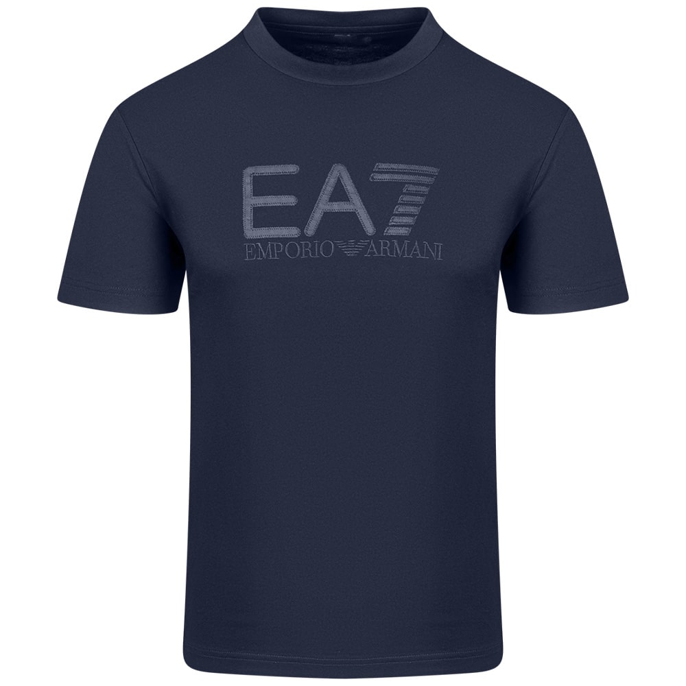 Emporio Armani EA7 Μπλε T-shirt C Neck - 7M000898AF10375