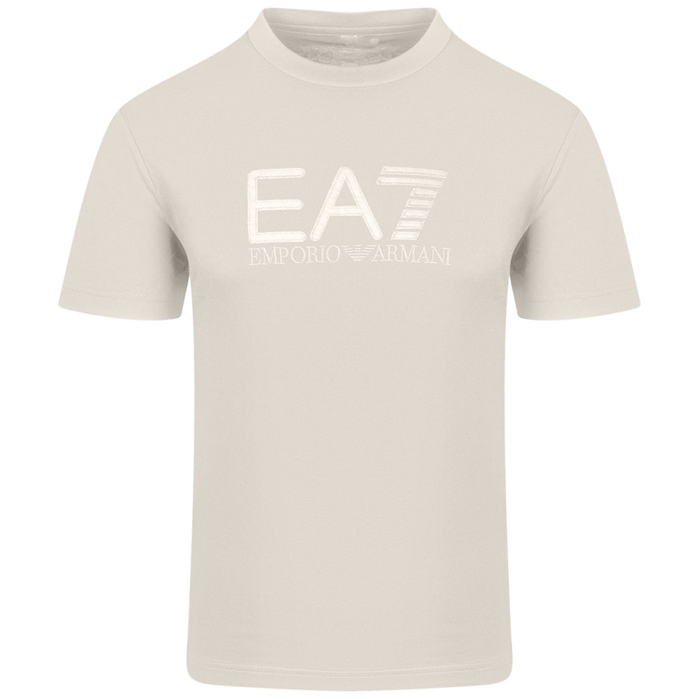 Emporio Armani EA7 Εκρού T-shirt C Neck - 7M000898AF10375