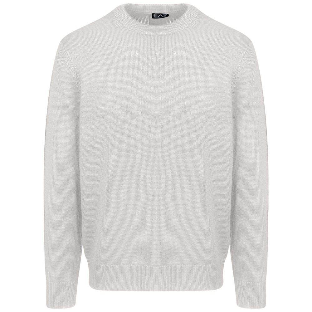 Emporio Armani EA7 Εκρού Πουλόβερ C Neck - 7M000925AF17667
