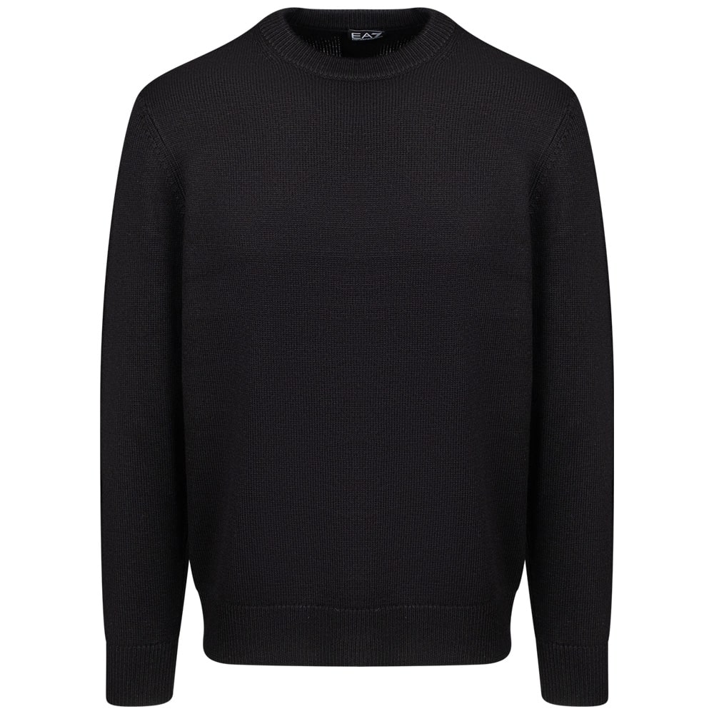 Emporio Armani EA7 Μαύρο Πουλόβερ C Neck - 7M000925AF17667