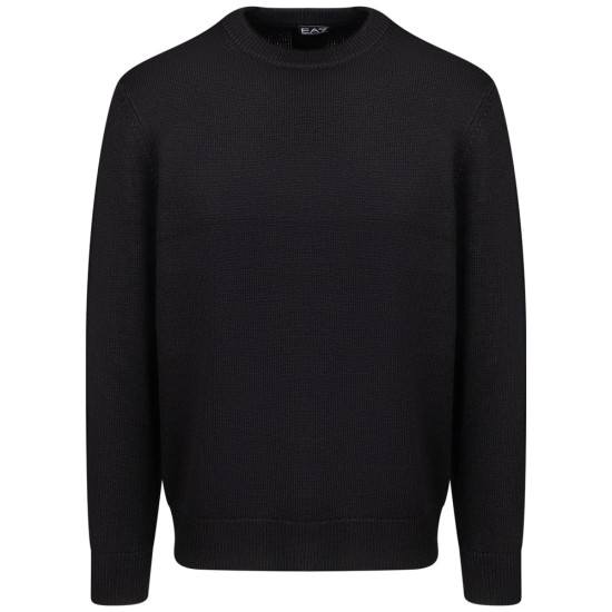Emporio Armani EA7 Μαύρο Πουλόβερ C Neck - 7M000925AF17667