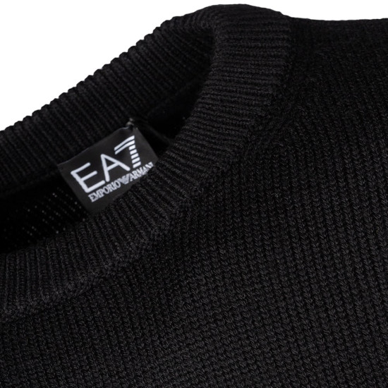 Emporio Armani EA7 Μαύρο Πουλόβερ C Neck - 7M000925AF17667