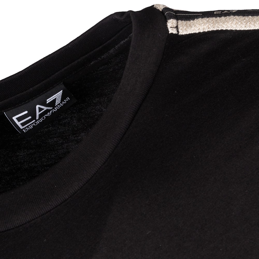 Emporio Armani EA7 Μαύρο T-shirt C Neck - 7M000956AF10375