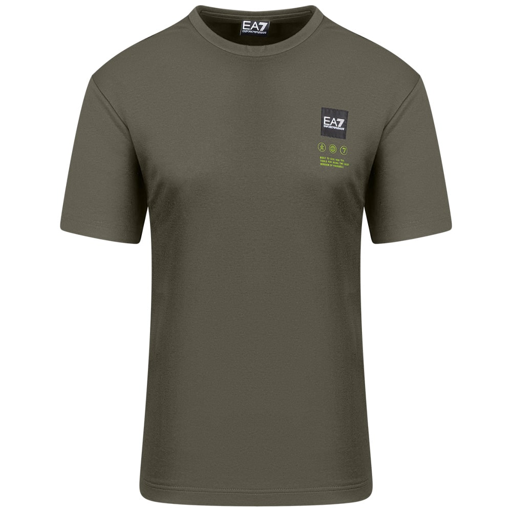 Emporio Armani EA7 Λαδί T-shirt C Neck - 7M000976AF17789