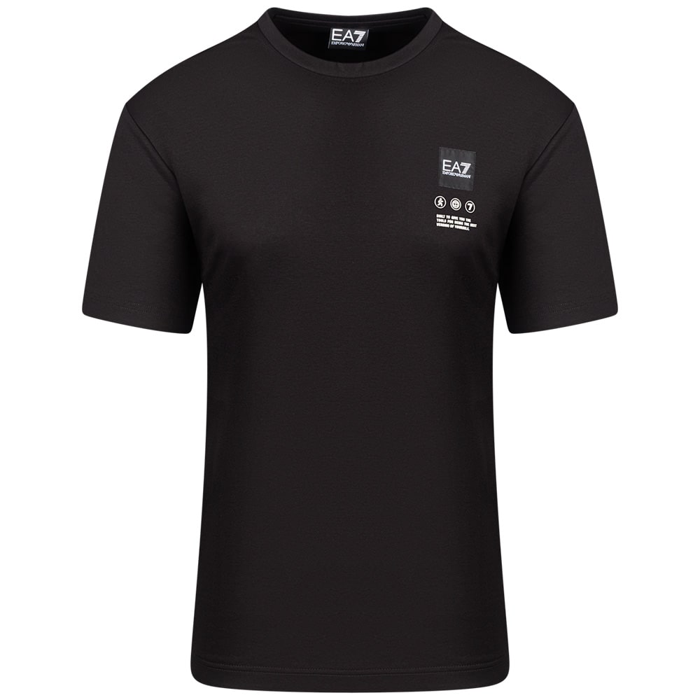 Emporio Armani EA7 Μαύρο T-shirt C Neck - 7M000976AF17789