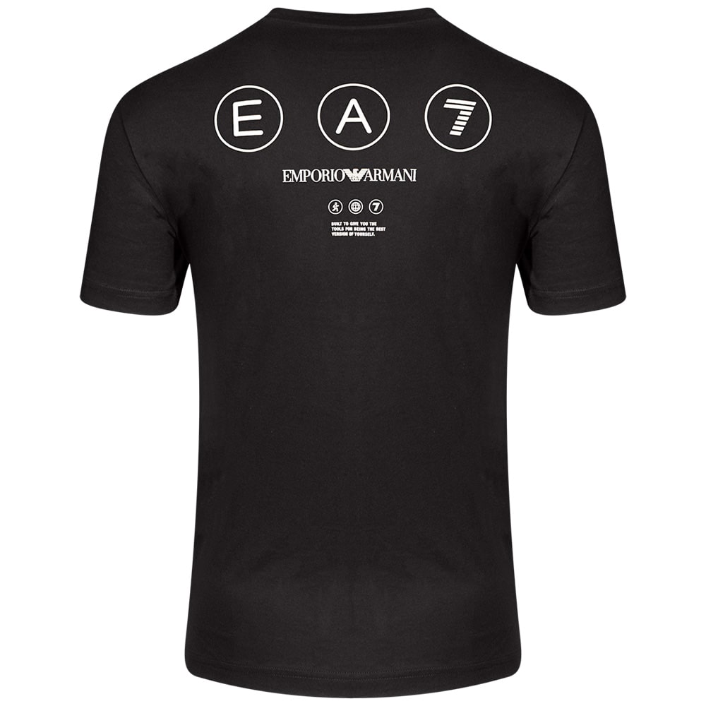 Emporio Armani EA7 Μαύρο T-shirt C Neck - 7M000976AF17789