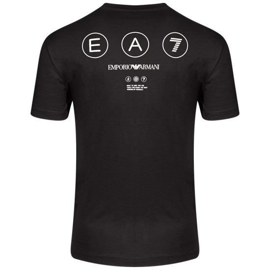 Emporio Armani EA7 Μαύρο T-shirt C Neck - 7M000976AF17789