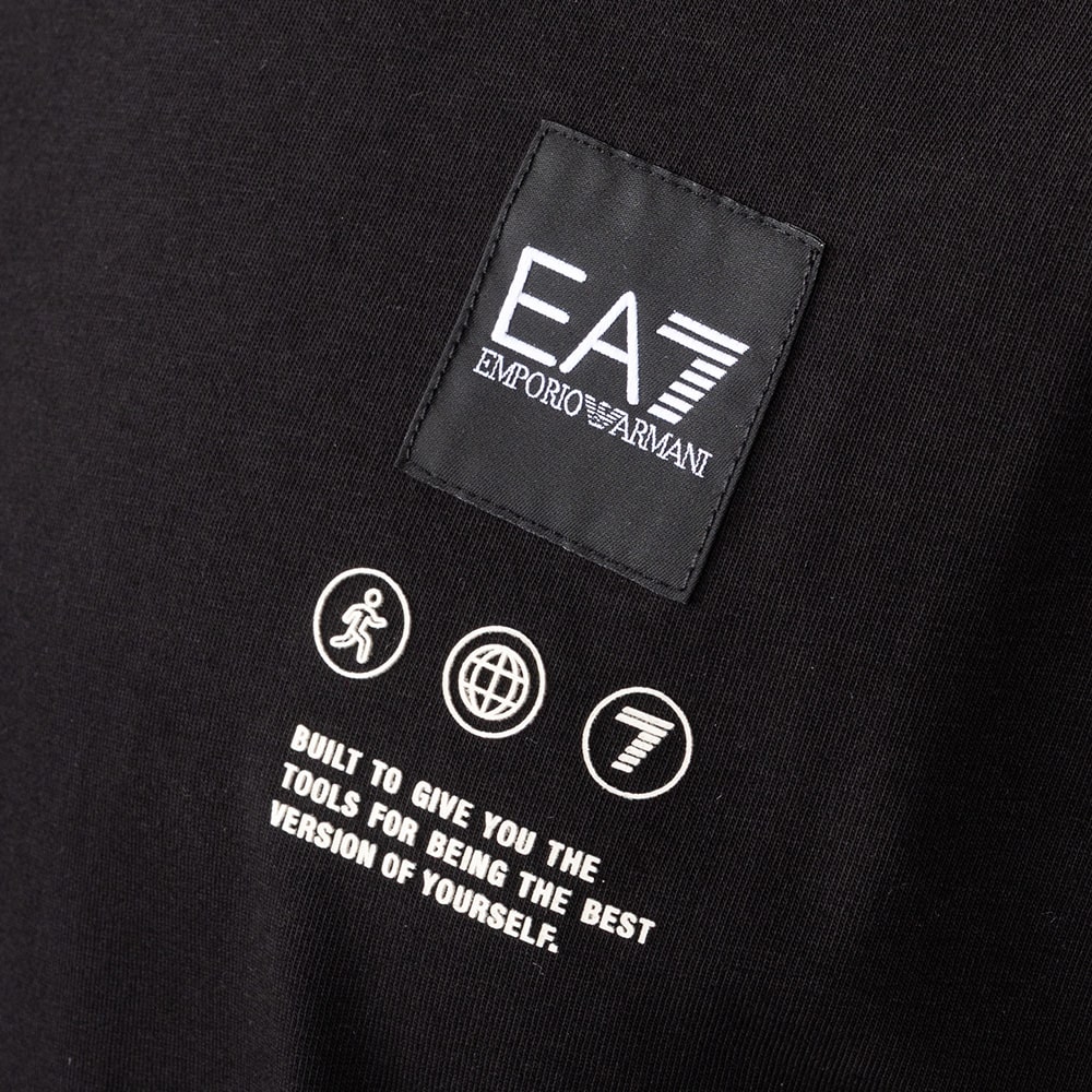 Emporio Armani EA7 Μαύρο T-shirt C Neck - 7M000976AF17789
