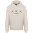 Emporio Armani EA7 Εκρού Hoodie - 7M000978AF17787