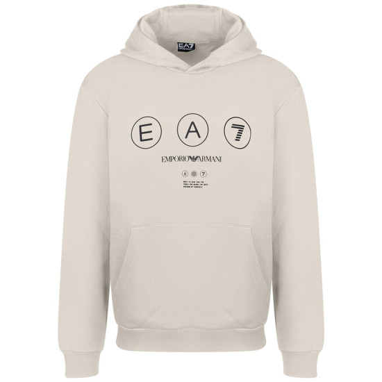 Emporio Armani EA7 Εκρού Hoodie - 7M000978AF17787