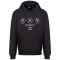 Emporio Armani EA7 Μαύρο Hoodie - 7M000978AF17787