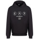 Emporio Armani EA7 Μαύρο Hoodie - 7M000978AF17787