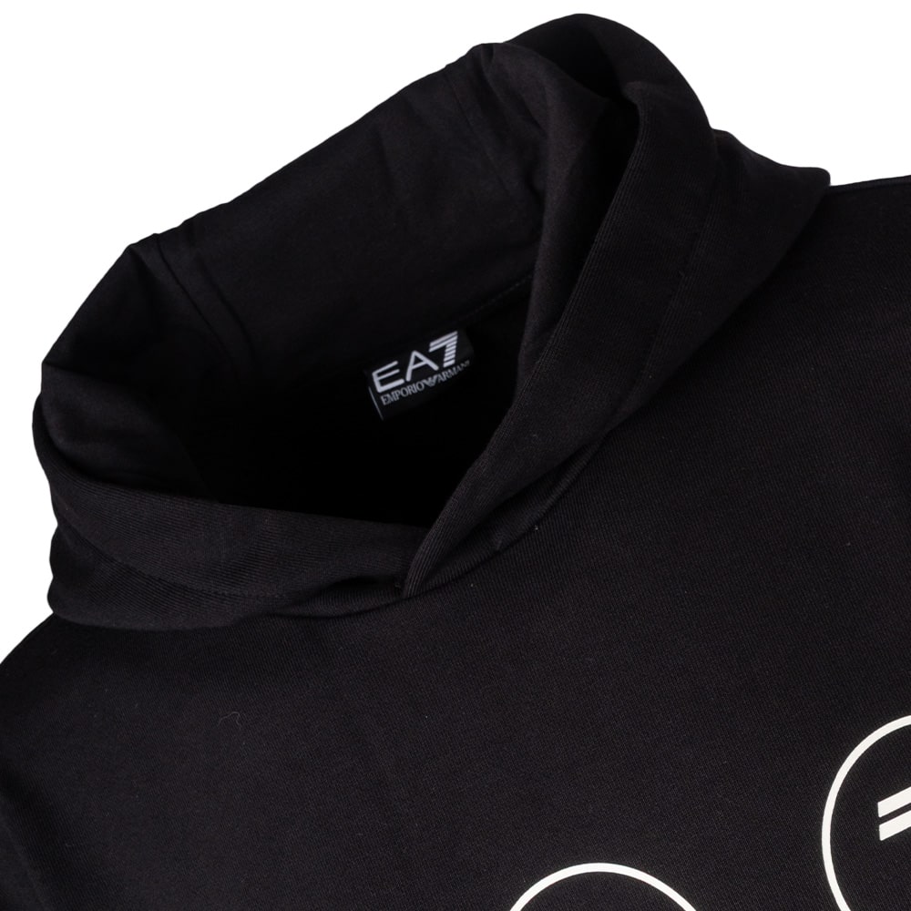 Emporio Armani EA7 Μαύρο Hoodie - 7M000978AF17787