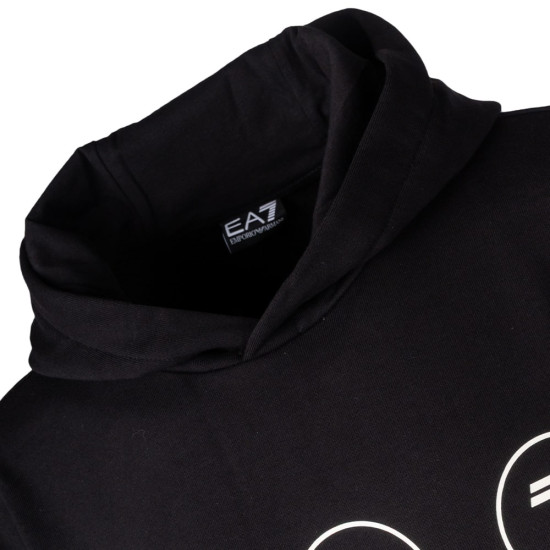 Emporio Armani EA7 Μαύρο Hoodie - 7M000978AF17787
