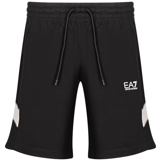 Emporio Armani EA7 Μαύρη Αθλητική Βερμούδα - 7M001279AF12681