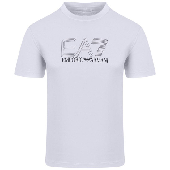 Emporio Armani EA7 Λευκό T-shirt C Neck - 7M001307AF10375