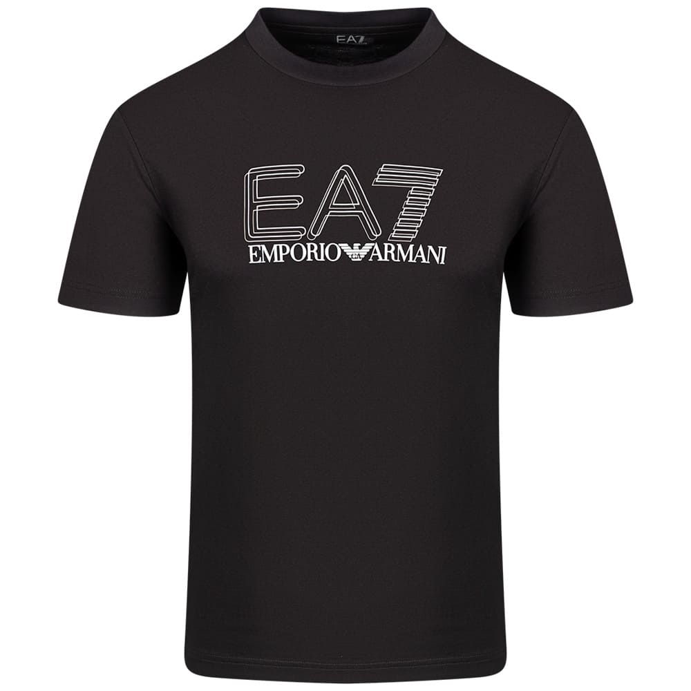 Emporio Armani EA7 Μαύρο T-shirt C Neck - 7M001307AF10375
