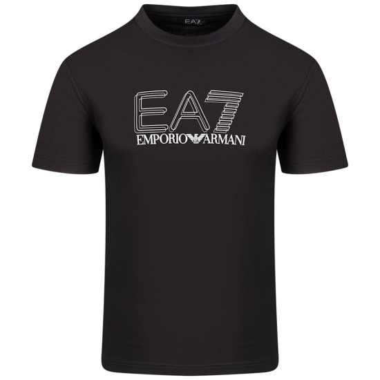 Emporio Armani EA7 Μαύρο T-shirt C Neck - 7M001307AF10375