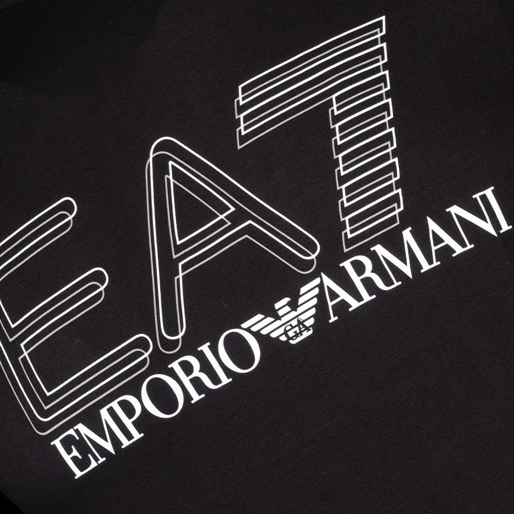 Emporio Armani EA7 Μαύρο T-shirt C Neck - 7M001307AF10375