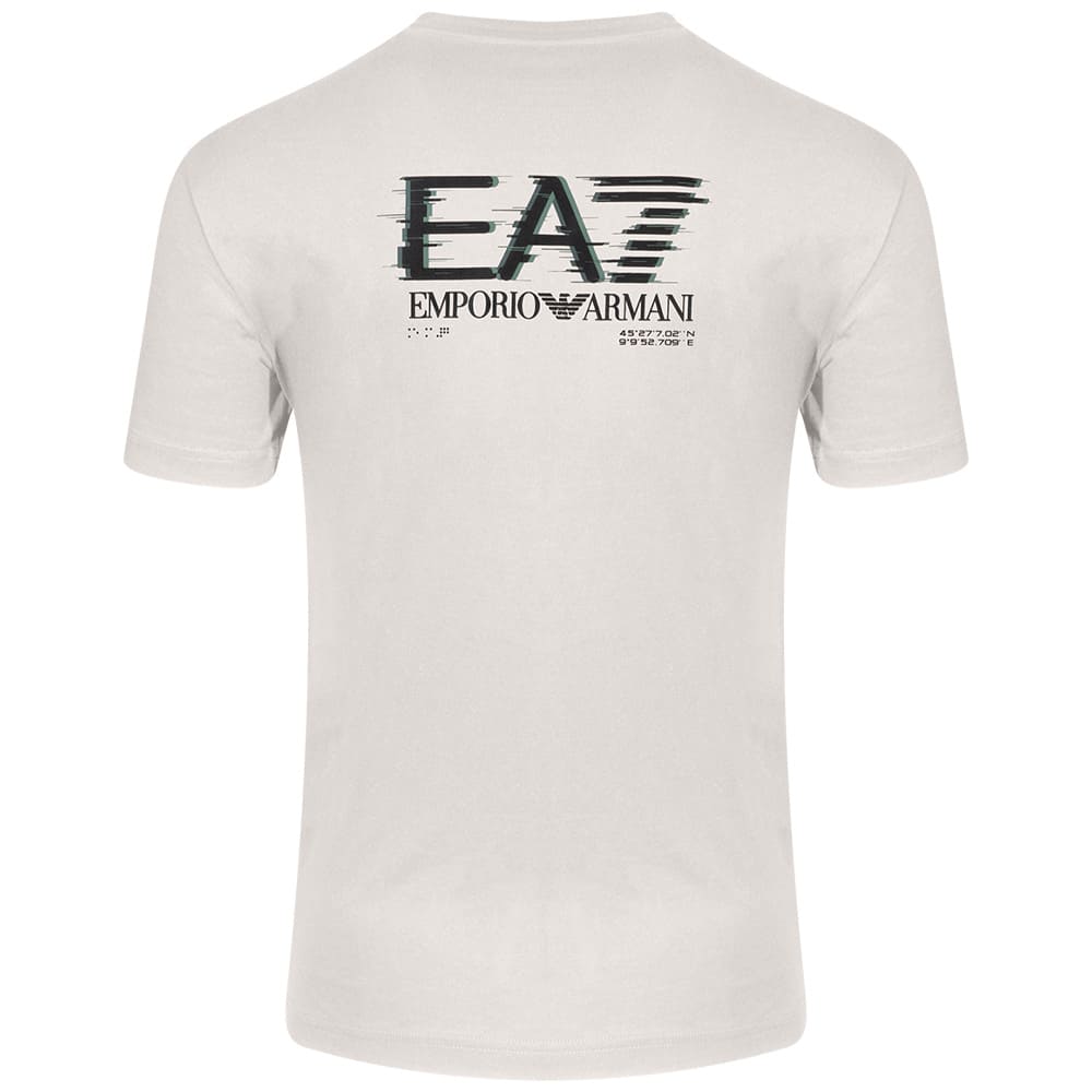 Emporio Armani EA7 Εκρού T-shirt C Neck - 7M001327AF17789