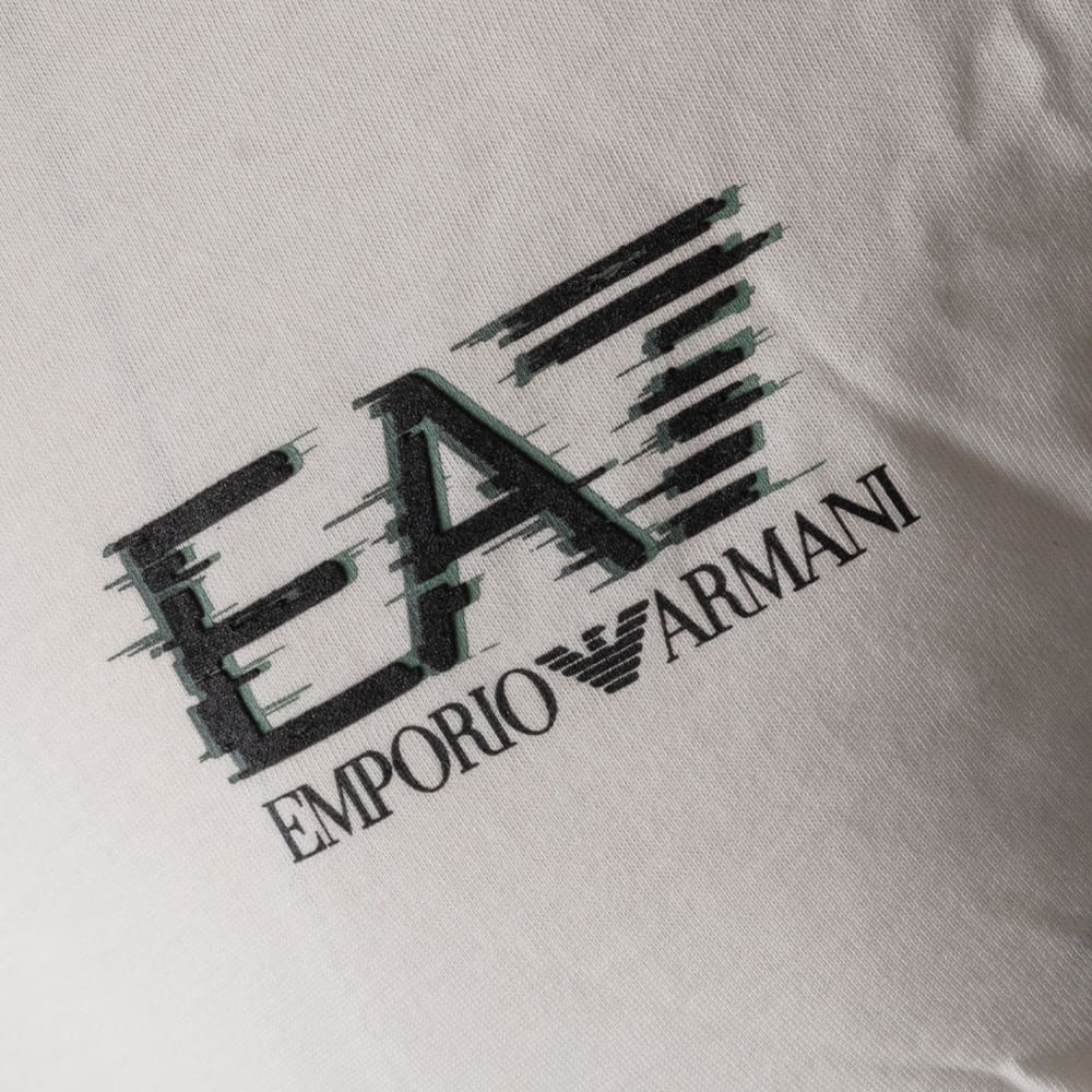 Emporio Armani EA7 Εκρού T-shirt C Neck - 7M001327AF17789