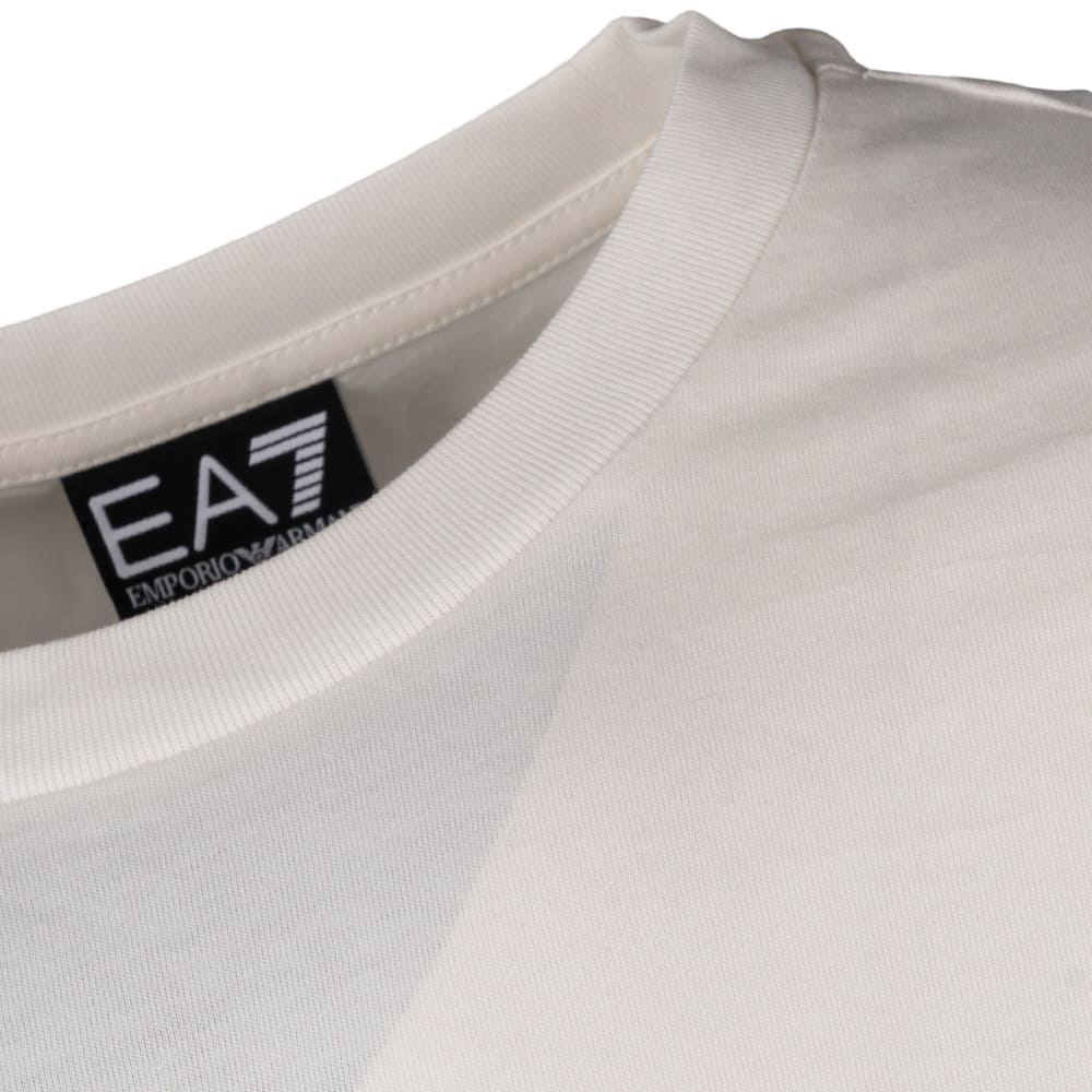 Emporio Armani EA7 Εκρού T-shirt C Neck - 7M001327AF17789