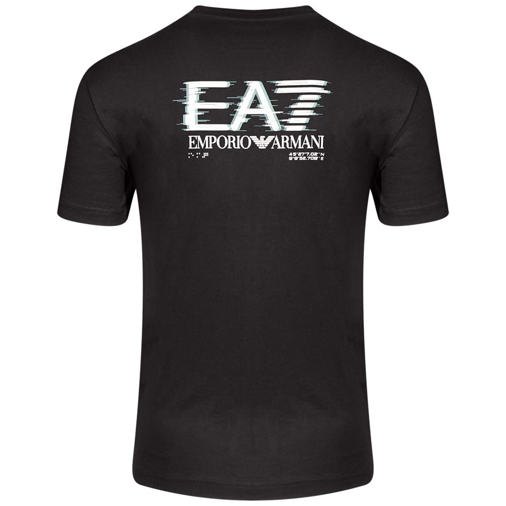 Emporio Armani EA7 Μαύρο T-shirt C Neck - 7M001327AF17789