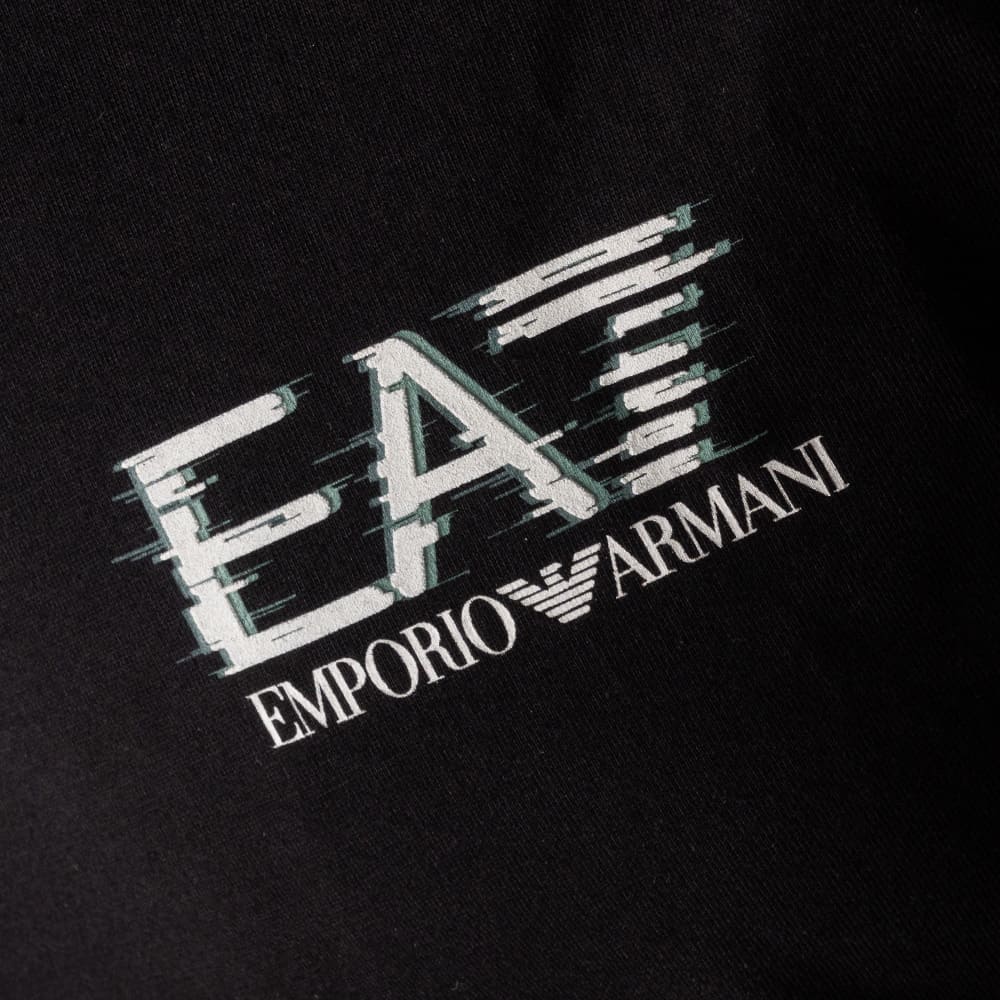 Emporio Armani EA7 Μαύρο T-shirt C Neck - 7M001327AF17789