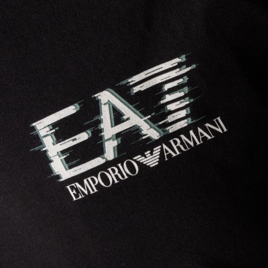 Emporio Armani EA7 Μαύρο T-shirt C Neck - 7M001327AF17789