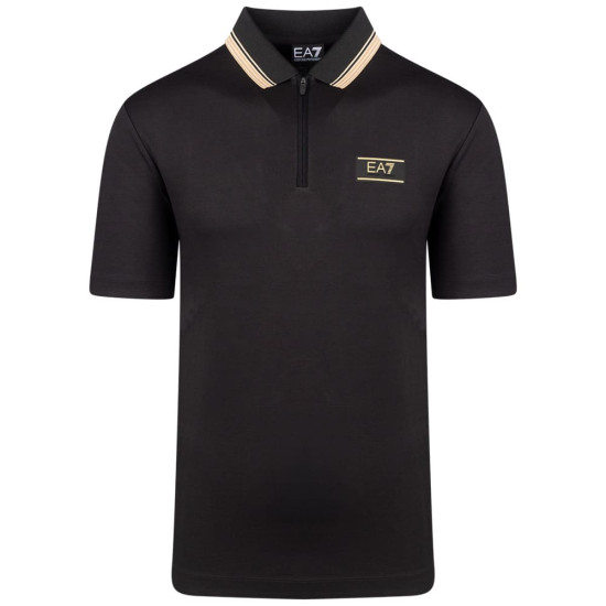 Emporio Armani EA7 Μαύρο Κοντομάνικο polo - 7M001333AF13739