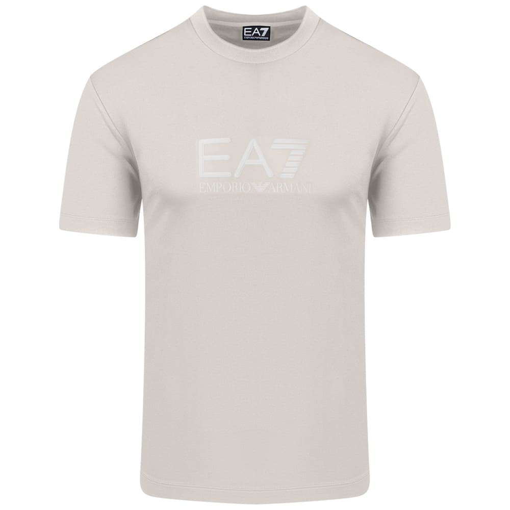 Emporio Armani EA7 Εκρού T-shirt C Neck - 7M001358AF13862
