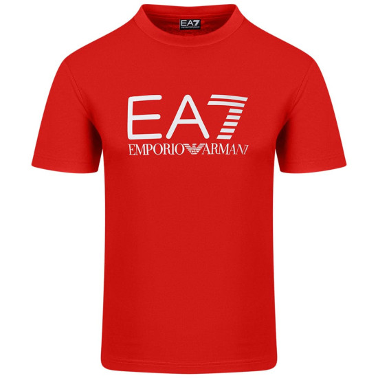 Emporio Armani EA7 Κόκκινο T-shirt C Neck - 7M001412AF22264