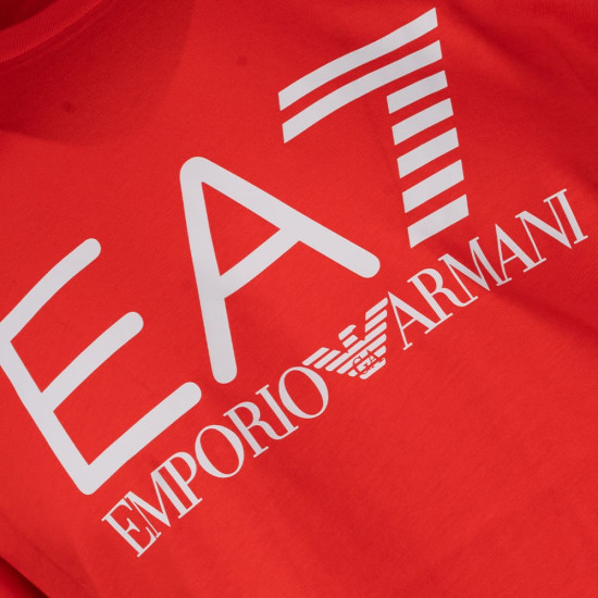 Emporio Armani EA7 Κόκκινο T-shirt C Neck - 7M001412AF22264