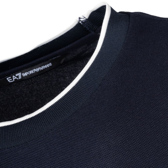 Emporio Armani EA7 Μπλε T-shirt C Neck - 7M001540AF16722