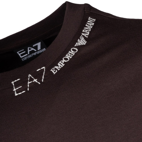 Emporio Armani EA7 Καφέ T-shirt C Neck - 7X000147AF13244
