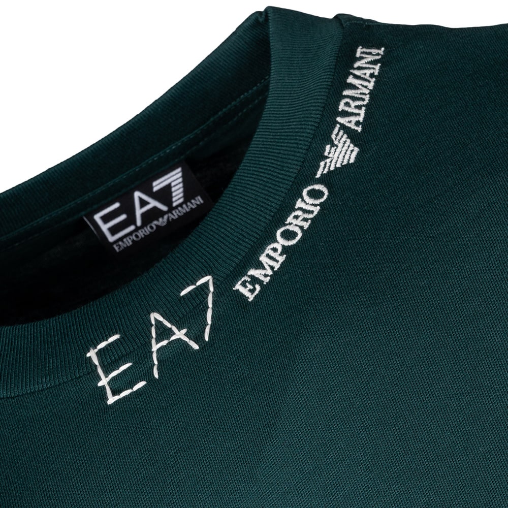 Emporio Armani EA7 Πράσινο T-shirt C Neck - 7X000147AF13244