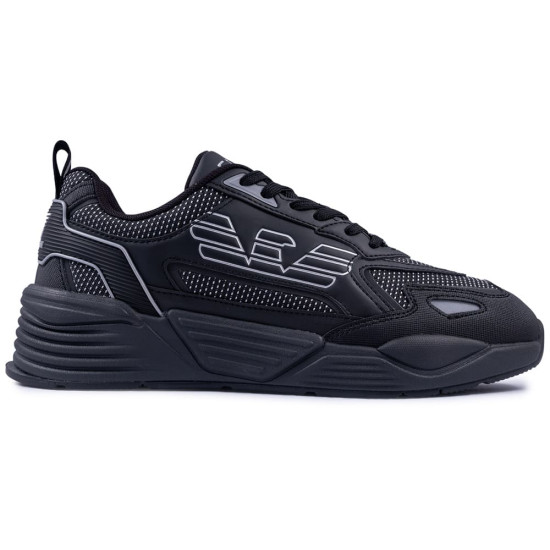 Emporio Armani EA7 Μαύρα Sneakers - 7X000306AF23595